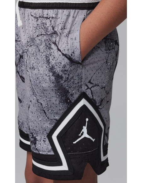 Short garçon Jordan Sport Diamond - Gris/Noir