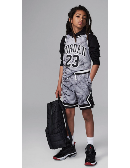 Short garçon Jordan Sport Diamond - Gris/Noir