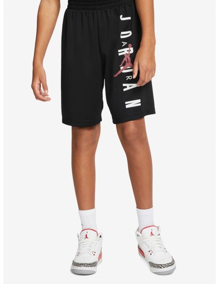 Short pour Garçon Jordan Vert Mesh - Noir