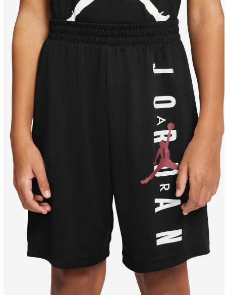 Short pour Garçon Jordan Vert Mesh - Noir