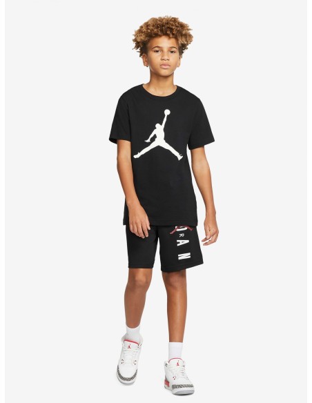 Short pour Garçon Jordan Vert Mesh - Noir