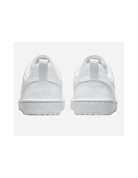 Chaussures Nike Court Borough Low Recraft (GS) pour Filles - Blanc
