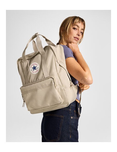 Converse Small Square Backpack - Beige