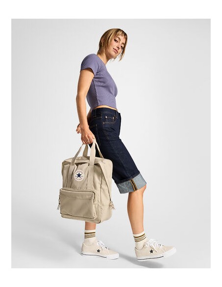 Converse Small Square Rucksack - Beige