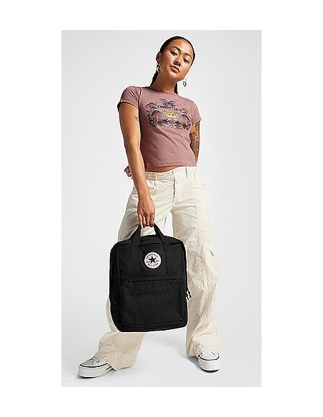Converse Petit sac à dos carré - Noir