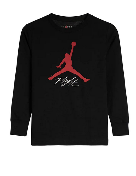 T-shirt ragazzo Jordan Baseline Flight Tee - Nero