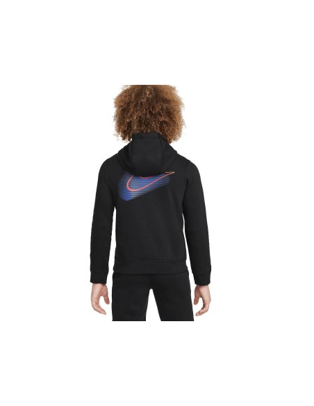 Felpa Ragazzo Nike Sportswear Standard Issue - Nero