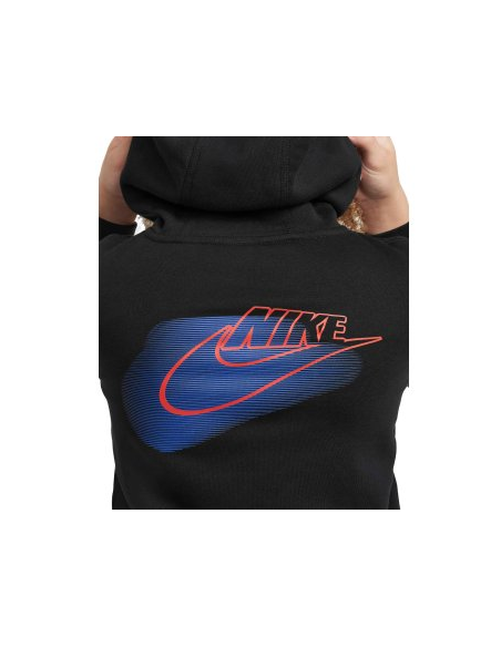 Felpa Ragazzo Nike Sportswear Standard Issue - Nero