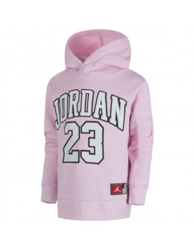 Felpa Ragazza Jordan High Brand Read Fleece - Rosa