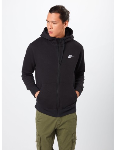 Giacca Uomo Nike NWS Club Hoodie - Nero