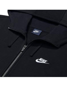 Giacca Uomo Nike NWS Club Hoodie - Nero 2