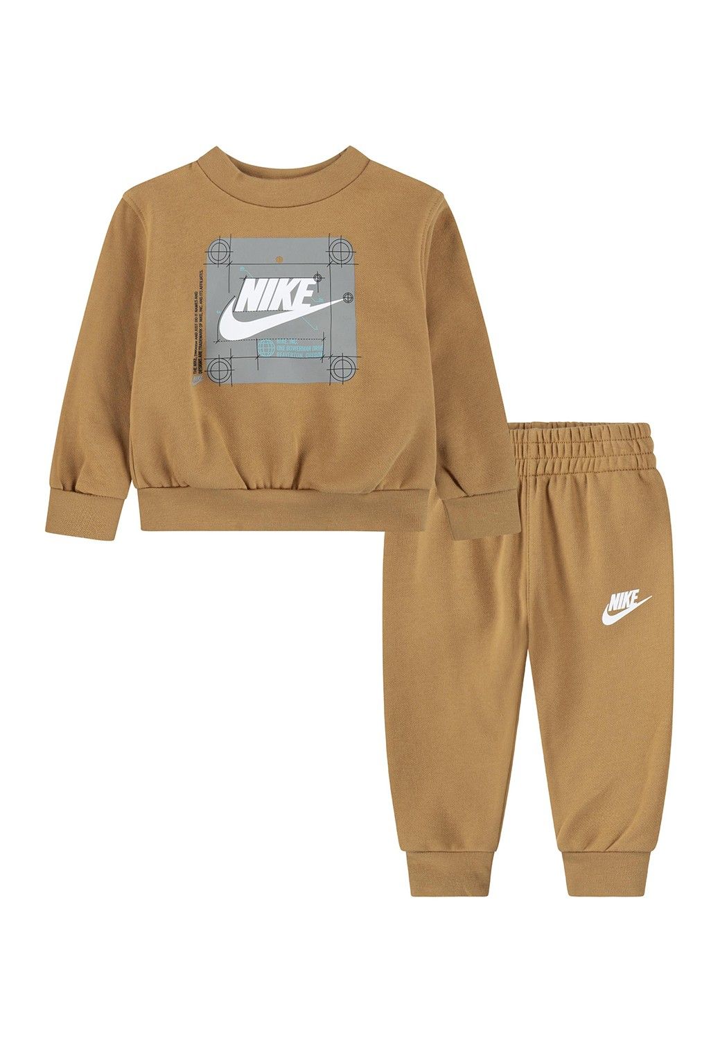 Nike tuta bambino marroni on sale