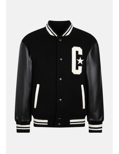 Converse College College-Jacke für Jungen – Schwarz