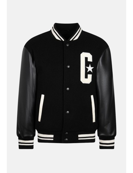Giubbotto Ragazzo Converse College Varsity - Nero