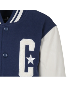 Chaqueta Converse College Varsity para niño - Azul claro 2