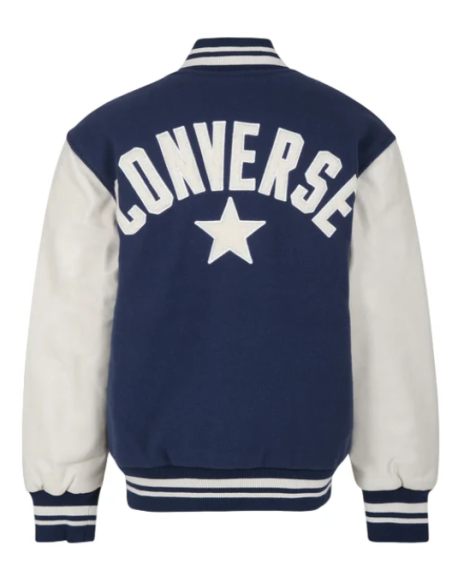 Converse College Varsity Jacket Boys - Light Blue