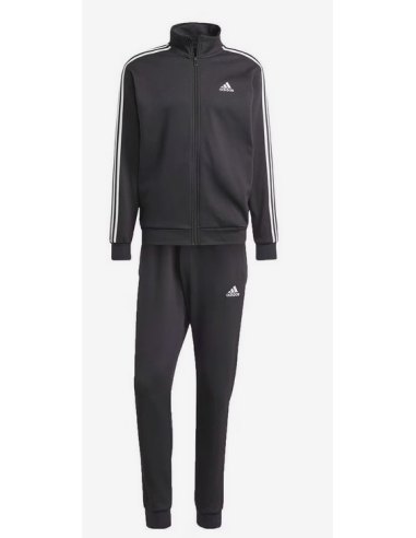 Adidas 3 Stripes Men's Tracksuit - Black