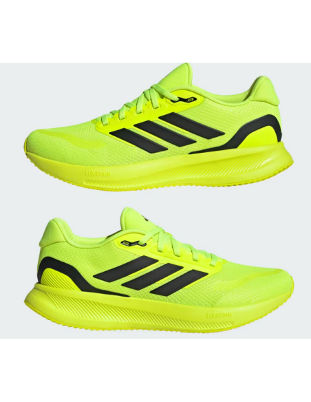 Zapatillas de running para hombre Adidas Runfalcon 5 - Amarillo fluo