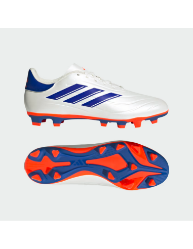 Botas de fútbol Adidas para hombre Copa Pure II Club Flexible Ground - Blanco