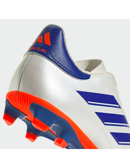 Botas de fútbol Adidas para hombre Copa Pure II Club Flexible Ground - Blanco