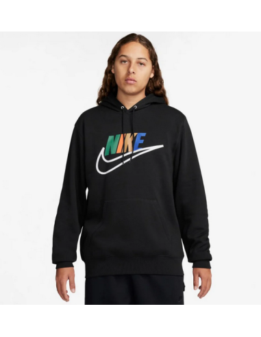 Felpa Uomo Nike Sportswear Club Futura Block - Nero