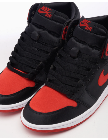 Nike Jordan 1 Retro Shoes - Black/Red