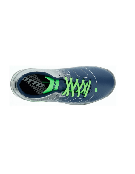 Chaussures de Futsal Enfant Lotto Maestro 700 TF JR - Bleu