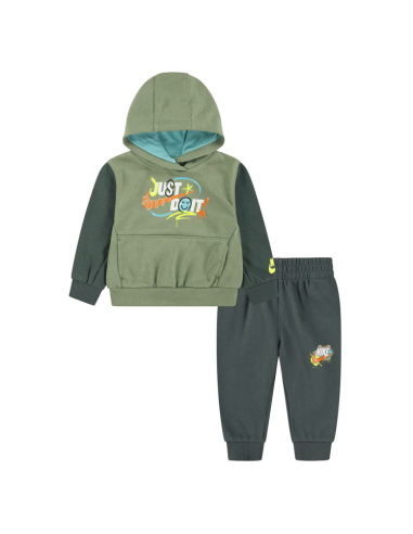 Nike Kids NSW Textured Tracksuit - Green