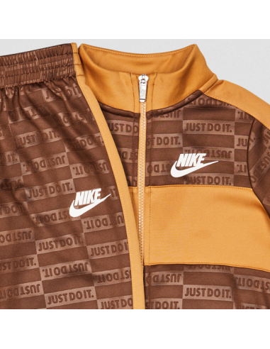 Nike Monogram Kinder-Trainingsanzug – Braun