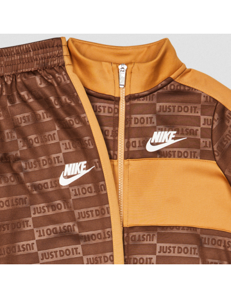 Survêtement Nike Monogram Enfant - Brun