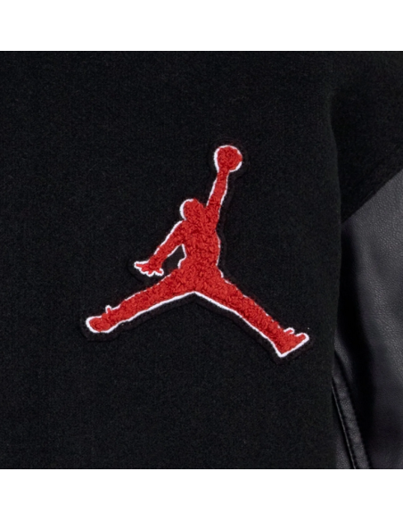 Veste Jordan Varsity Garçons - Noir/Rouge