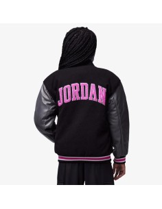 Chaqueta Jordan Varsity Niña - Negro/Fucsia 2
