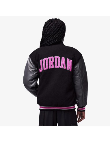 Jordan Varsity Girl Jacke – Schwarz/Fuchsia