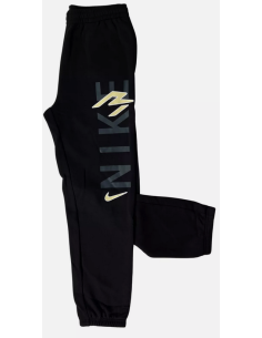 Nike Vertical Wordmark Boys' Pants - Black 2