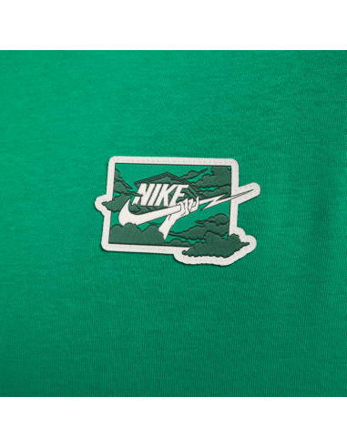 Nike Club FT Crew Bolt Herren-Sweatshirt – Grün