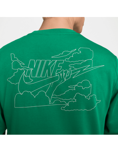 Nike Club FT Crew Bolt Herren-Sweatshirt – Grün