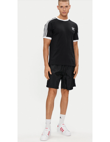 Adidas Adicolor Classics 3-Streifen Herren T-Shirt - Schwarz