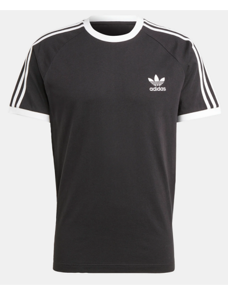 Adidas Adicolor Classics 3-Streifen Herren T-Shirt - Schwarz