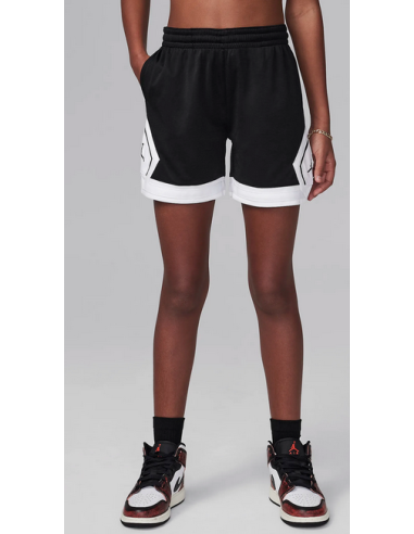 Jordan Diamond Girl Shorts – Schwarz/Weiß