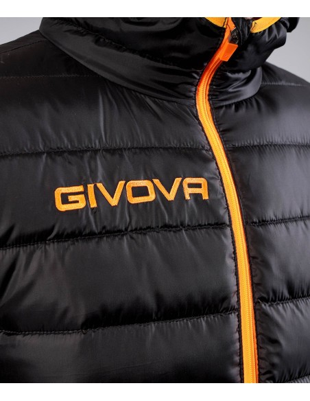 GIVOVA HOLLAND Veste unisexe - NOIR/ORANGE FLUO