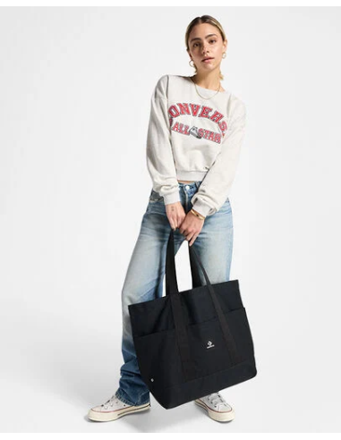 Converse Canvas Tote Bag - Black
