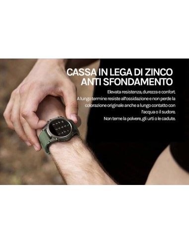 SmartWatch Saconet KM22 Uomo, Orologio Fitness...