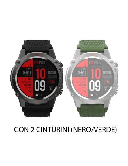 Saconet KM22 Smart Watch Men Make/Answer Calls, Fitness Watch with Heart Rate Monitor, Android iOS