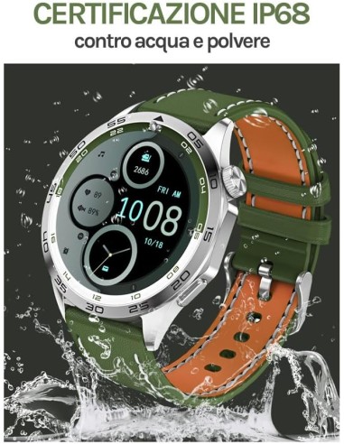 SmartWatch Saconet KM29 Uomo, Orologio Fitness,...