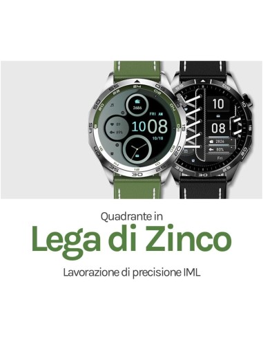 SmartWatch Saconet KM29 Uomo, Orologio Fitness,...
