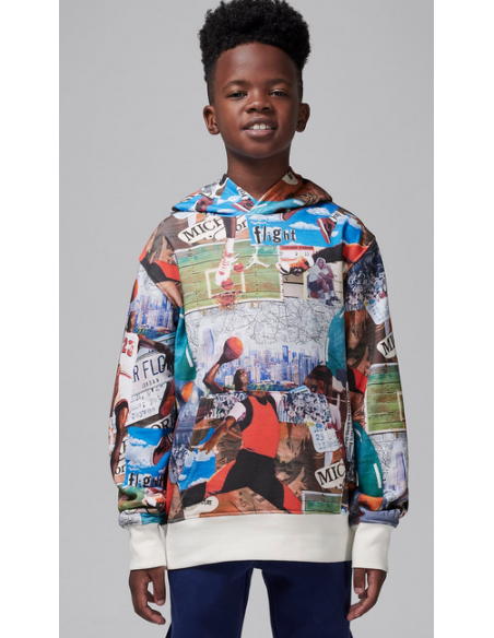 Sudadera Niño Jordan MJ Brooklyn - Multicolor