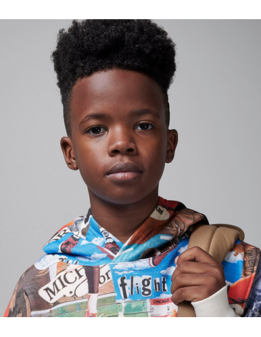 Felpa Ragazzo Jordan MJ Brooklyn - Multicolor