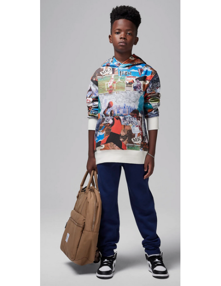 Sudadera Niño Jordan MJ Brooklyn - Multicolor