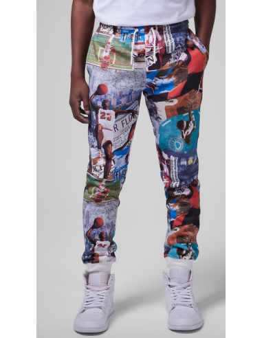 Jordan MJ Brooklyn Boy's Pants - Multicolor