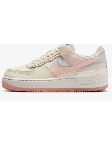 Chaussures Nike Air Force 1 Shadow pour Femmes - Beige/Rose